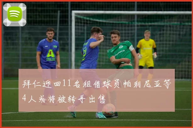 拜仁迎回11名租借球员帕利尼亚等4人或将被转手出售